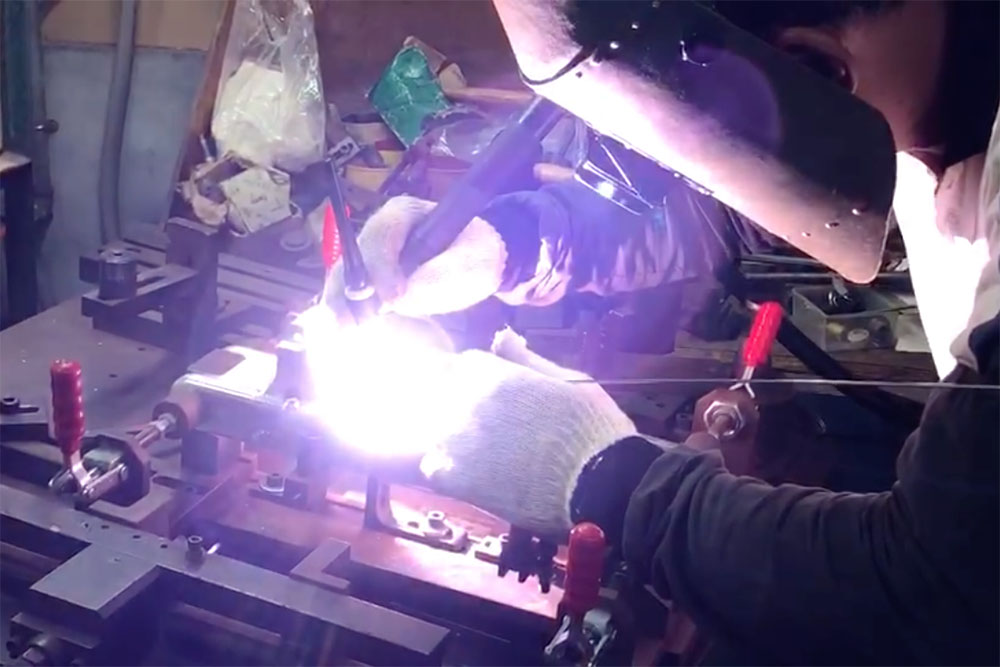 Flit lightweight folding ebike - welding has begun!